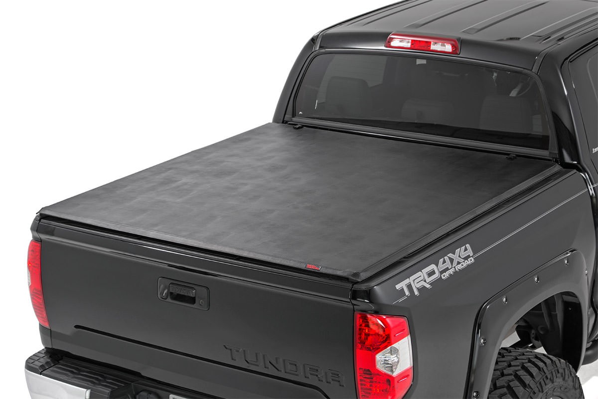 Soft Cover 3 Delt Deksel Pickup Plan 5 5 Rough Country Toyota Tundra 14 18 Tundra 07 15 Nomax No